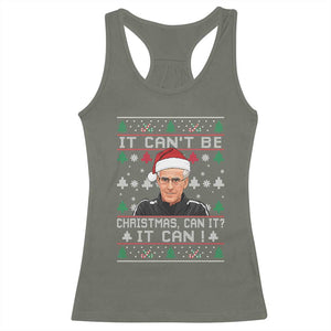 Christmas McCarthy It Cant Be Racerback Tank Top Retro Football Fan Ugly Xmas TS10 Military Green Print Your Wear