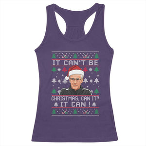 Christmas McCarthy It Cant Be Racerback Tank Top Retro Football Fan Ugly Xmas TS10 Purple Print Your Wear
