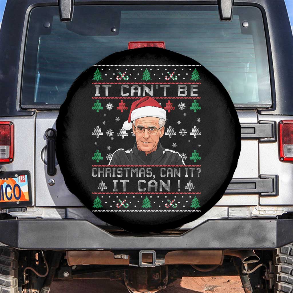 Christmas McCarthy It Cant Be Spare Tire Cover Retro Football Fan Ugly Xmas TS10 No hole Black Print Your Wear