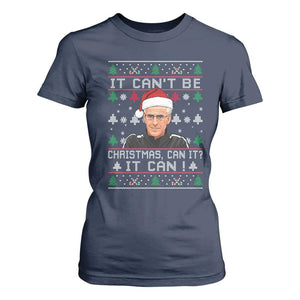 Christmas McCarthy It Cant Be T Shirt For Women Retro Football Fan Ugly Xmas TS10 Navy Print Your Wear