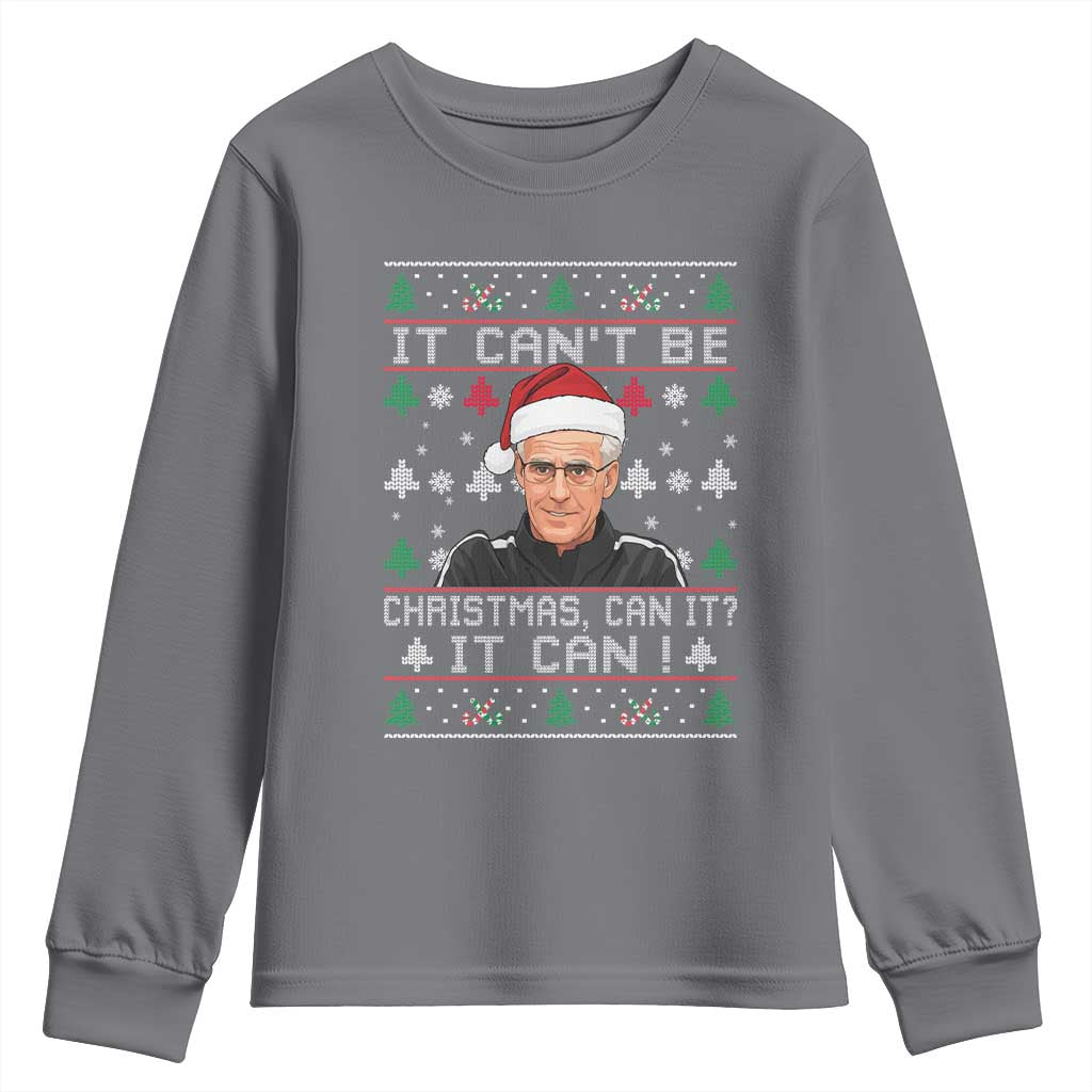 Christmas McCarthy It Cant Be Youth Sweatshirt Retro Football Fan Ugly Xmas TS10 Charcoal Print Your Wear