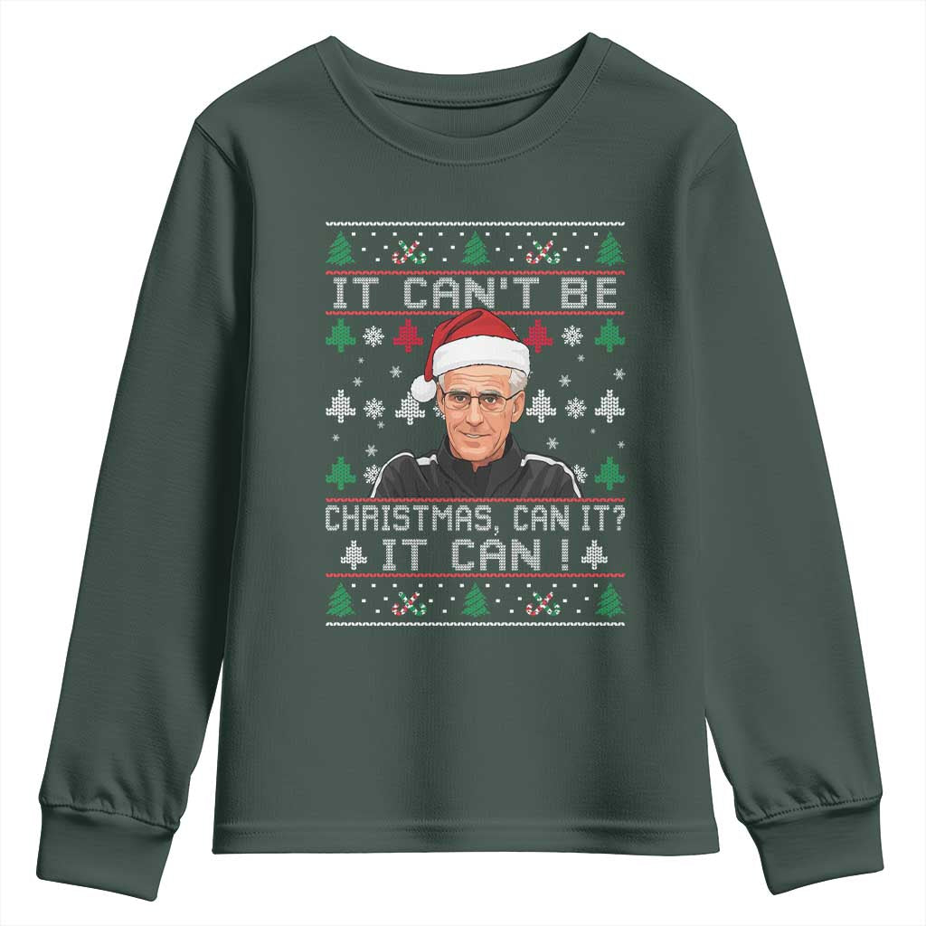 Christmas McCarthy It Cant Be Youth Sweatshirt Retro Football Fan Ugly Xmas TS10 Dark Forest Green Print Your Wear