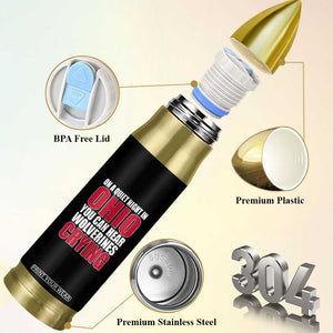 On A Quiet Night In Ohio You Can Hear Wolverines Crying Bullet Tumbler TS10 Print Your Wear