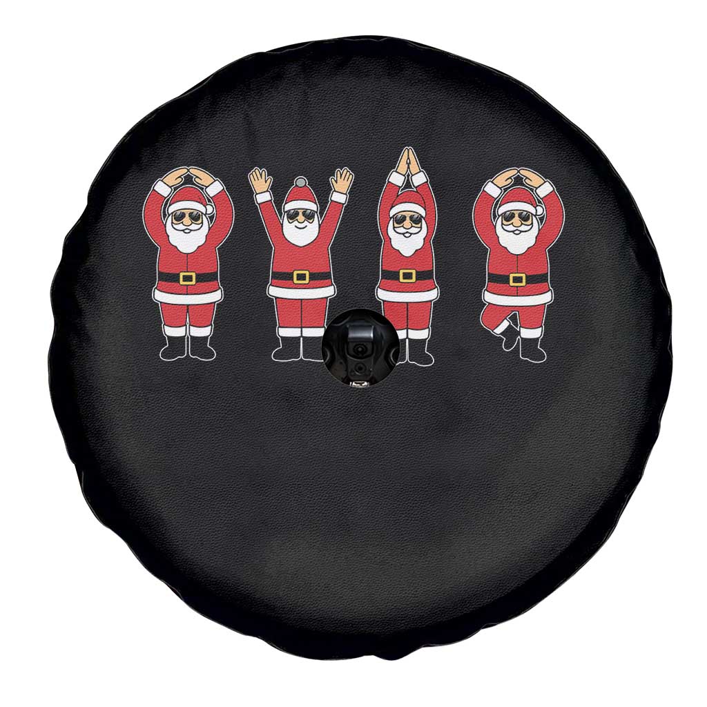 Santa O-H-I-O State Spare Tire Cover Funny Santa Christmas Ohio Midwestern Party Team TS10 Print Your Wear