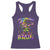 It's Mardi Gras Bruh Racerback Tank Top Dabbing Boy Kids TS10 Purple Print Your Wear