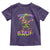 It's Mardi Gras Bruh Toddler T Shirt Dabbing Boy Kids TS10 Purple Print Your Wear