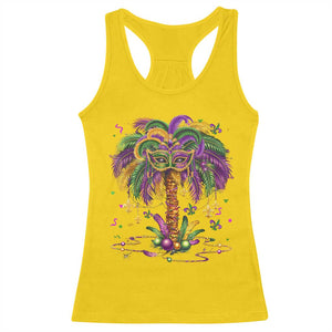 Mardi Gras Bead Tree Racerback Tank Top Carnival New Orleans Hawaiian Tropical Palm Tree 2025 TS10 Daisy Print Your Wear