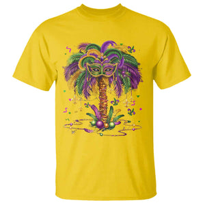 Mardi Gras Bead Tree T Shirt Carnival New Orleans Hawaiian Tropical Palm Tree 2025 TS10 Daisy Print Your Wear