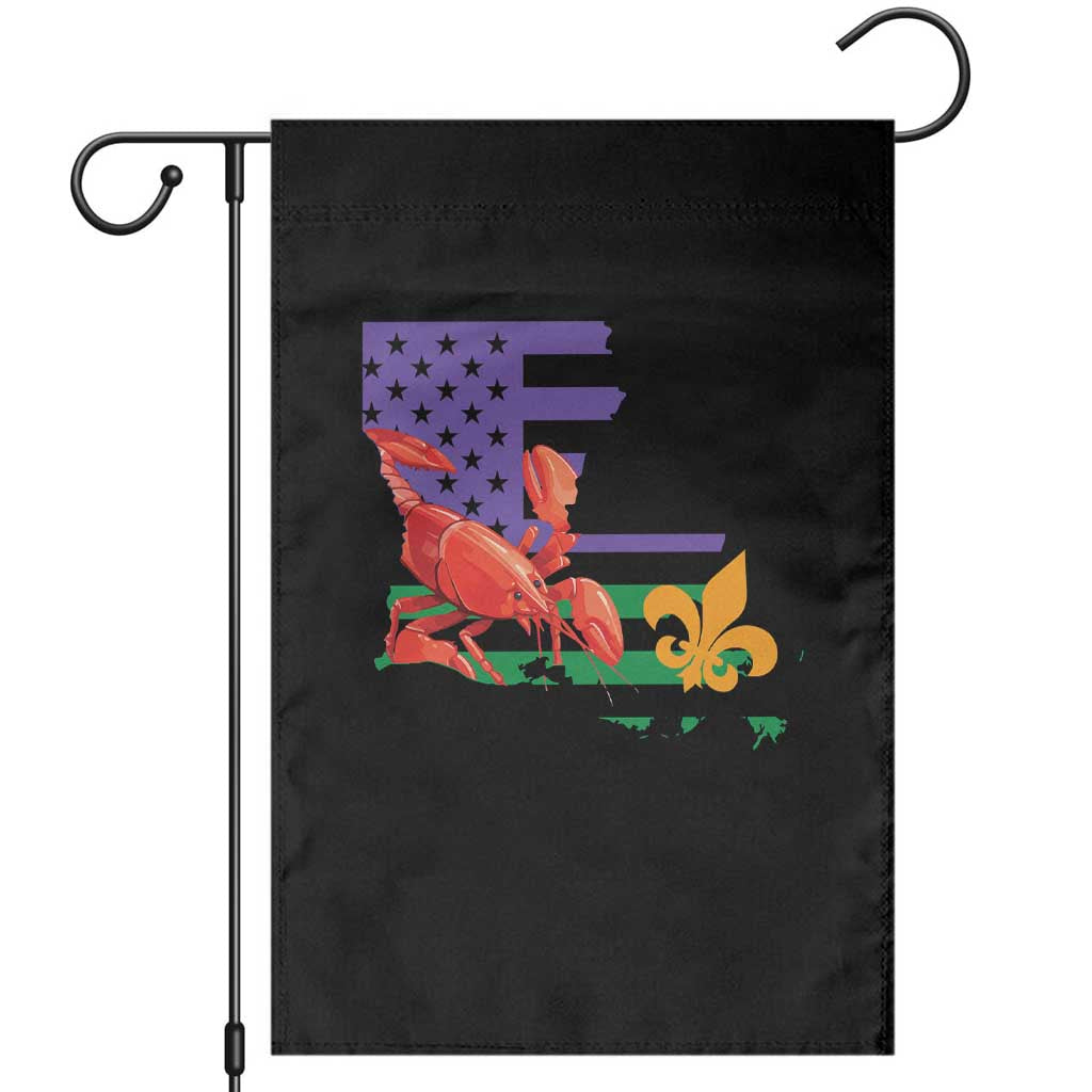 Louisiana Garden Flag Louisiana New Orleans Party Custume Beads TS10 Black Print Your Wear