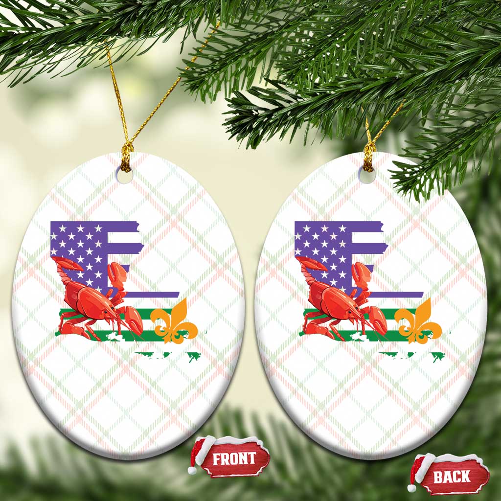 Louisiana Ceramic Ornament Louisiana New Orleans Party Custume Beads TS10 Print Your Wear