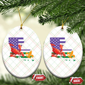 Louisiana Ceramic Ornament Louisiana New Orleans Party Custume Beads TS10 Print Your Wear