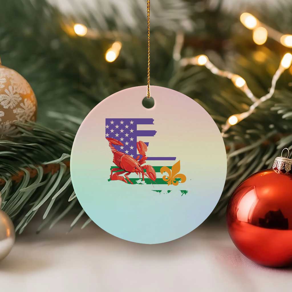 Louisiana Ceramic Ornament Louisiana New Orleans Party Custume Beads TS10 1pc Pastel Print Your Wear