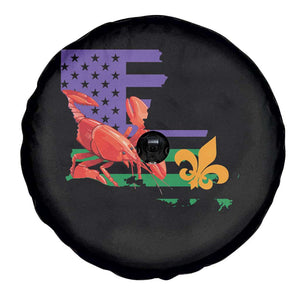 Louisiana Spare Tire Cover Louisiana New Orleans Party Custume Beads TS10 Print Your Wear