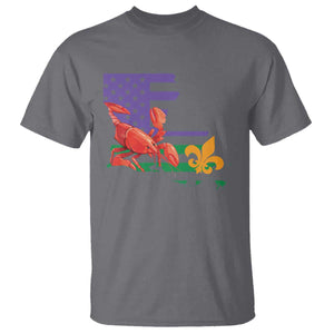 Louisiana T Shirt Louisiana New Orleans Party Custume Beads TS10 Charcoal Print Your Wear