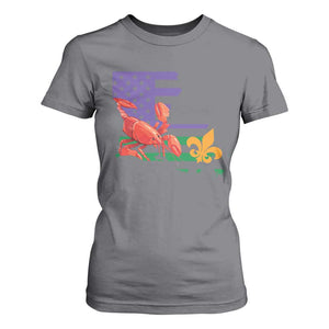 Louisiana T Shirt For Women Louisiana New Orleans Party Custume Beads TS10 Charcoal Print Your Wear