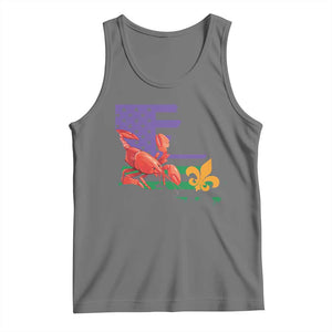 Louisiana Tank Top Louisiana New Orleans Party Custume Beads TS10 Black Heather Print Your Wear