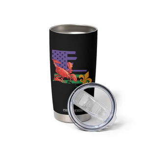 Louisiana Tumbler Cup Louisiana New Orleans Party Custume Beads TS10 Print Your Wear