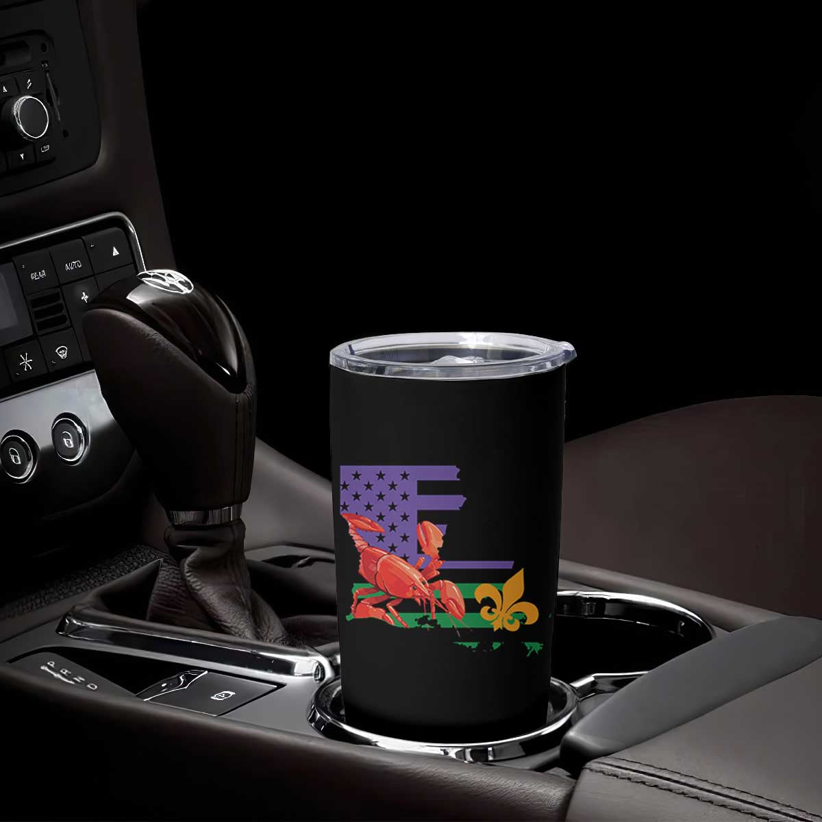 Louisiana Tumbler Cup Louisiana New Orleans Party Custume Beads TS10 Print Your Wear
