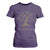 Coquette Bow Mardi Gras Bead Tree T Shirt For Women Carnival New Orleans 2025 TS10 Purple Print Your Wear