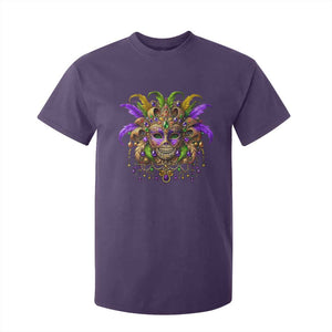 Mardi Gras Costume Sugar Skull T Shirt For Kid Carnival New Orleans Trip TS10 Purple Print Your Wear