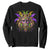 Mardi Gras Costume Sugar Skull Sweatshirt Carnival New Orleans Trip TS10 Black Print Your Wear