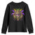 Mardi Gras Costume Sugar Skull Youth Sweatshirt Carnival New Orleans Trip TS10 Black Print Your Wear