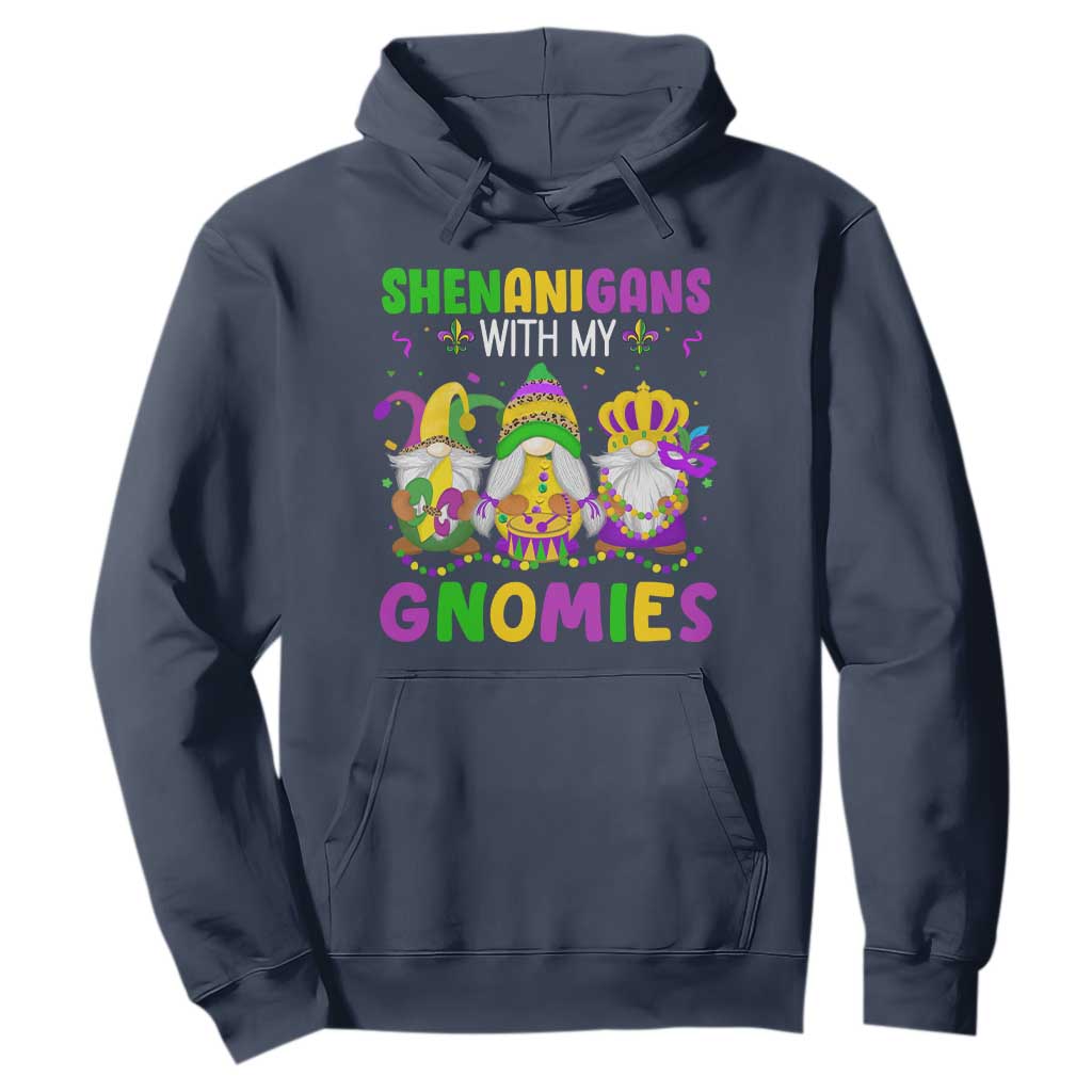 Carnival Mardi Gras Hoodie Leopard Gnomes New Orleans Trip TS10 Navy Print Your Wear