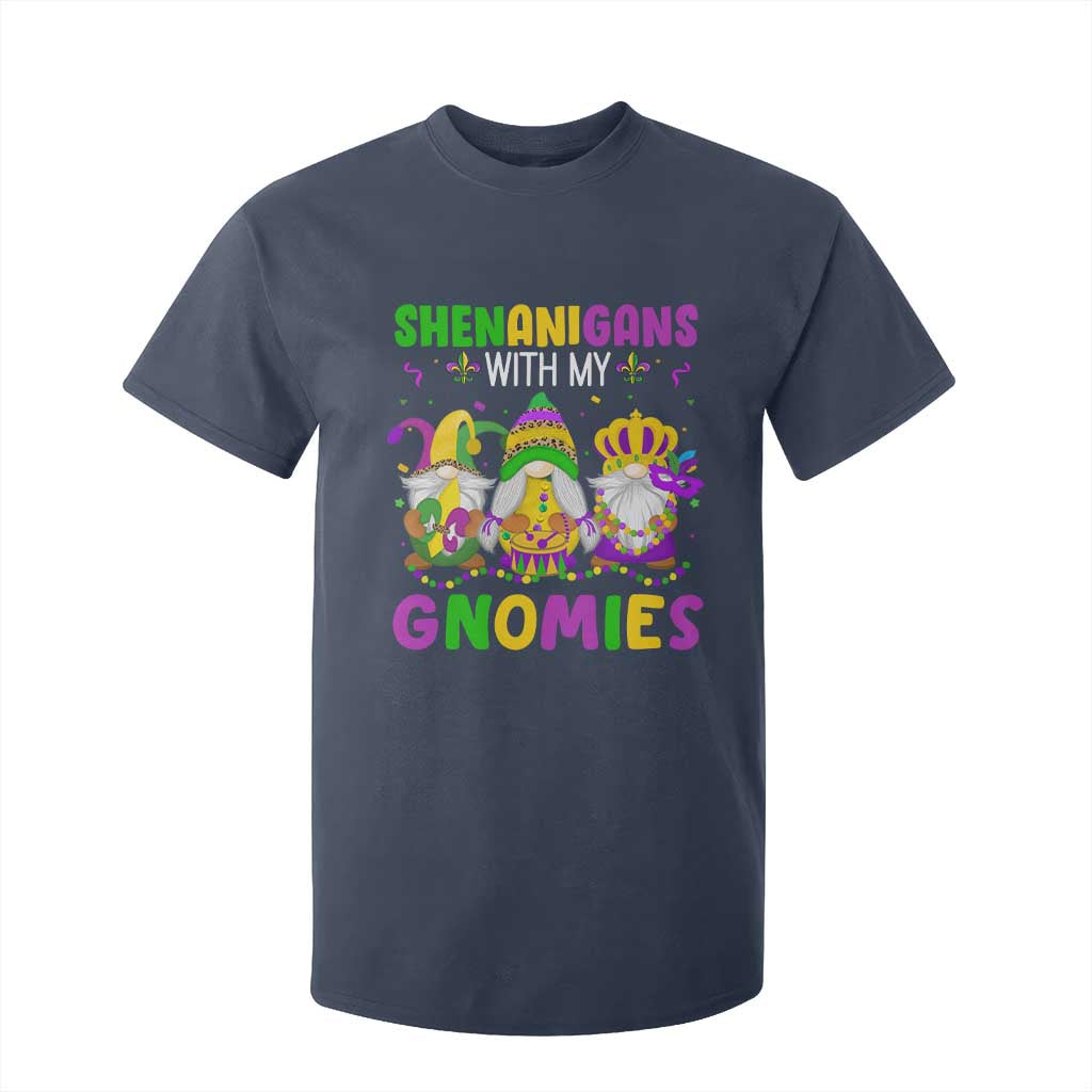 Carnival Mardi Gras T Shirt For Kid Leopard Gnomes New Orleans Trip TS10 Navy Print Your Wear