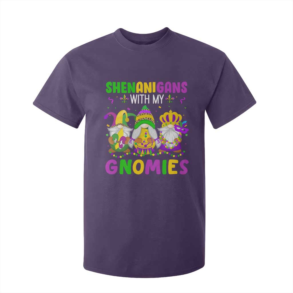 Carnival Mardi Gras T Shirt For Kid Leopard Gnomes New Orleans Trip TS10 Purple Print Your Wear