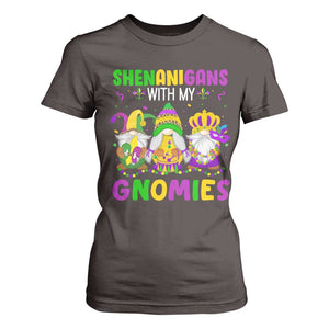 Carnival Mardi Gras T Shirt For Women Leopard Gnomes New Orleans Trip TS10 Dark Chocolate Print Your Wear