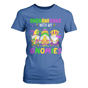Carnival Mardi Gras T Shirt For Women Leopard Gnomes New Orleans Trip TS10 Royal Blue Print Your Wear