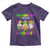 Carnival Mardi Gras Toddler T Shirt Leopard Gnomes New Orleans Trip TS10 Purple Print Your Wear