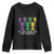 Carnival Mardi Gras Youth Sweatshirt I'm Just Here For The Crawfish TS10 Black Print Your Wear