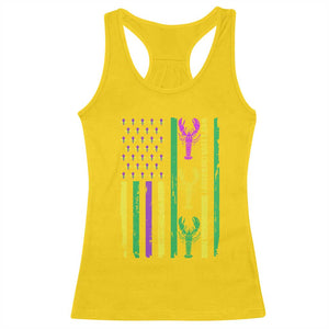 Funny Mardi Gras Crawfish Racerback Tank Top Whos Your Crawdaddy USA American Flag Carnival TS10 Daisy Print Your Wear