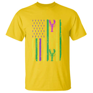 Funny Mardi Gras Crawfish T Shirt Whos Your Crawdaddy USA American Flag Carnival TS10 Daisy Print Your Wear