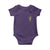 Carnival Mardi Gras USA American Flag Crawfish Pocket Baby Onesie TS10 Purple Print Your Wear