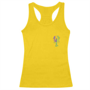 Carnival Mardi Gras USA American Flag Crawfish Pocket Racerback Tank Top TS10 Daisy Print Your Wear