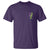 Carnival Mardi Gras USA American Flag Crawfish Pocket T Shirt TS10 Purple Print Your Wear