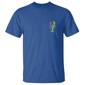 Carnival Mardi Gras USA American Flag Crawfish Pocket T Shirt TS10 Royal Blue Print Your Wear