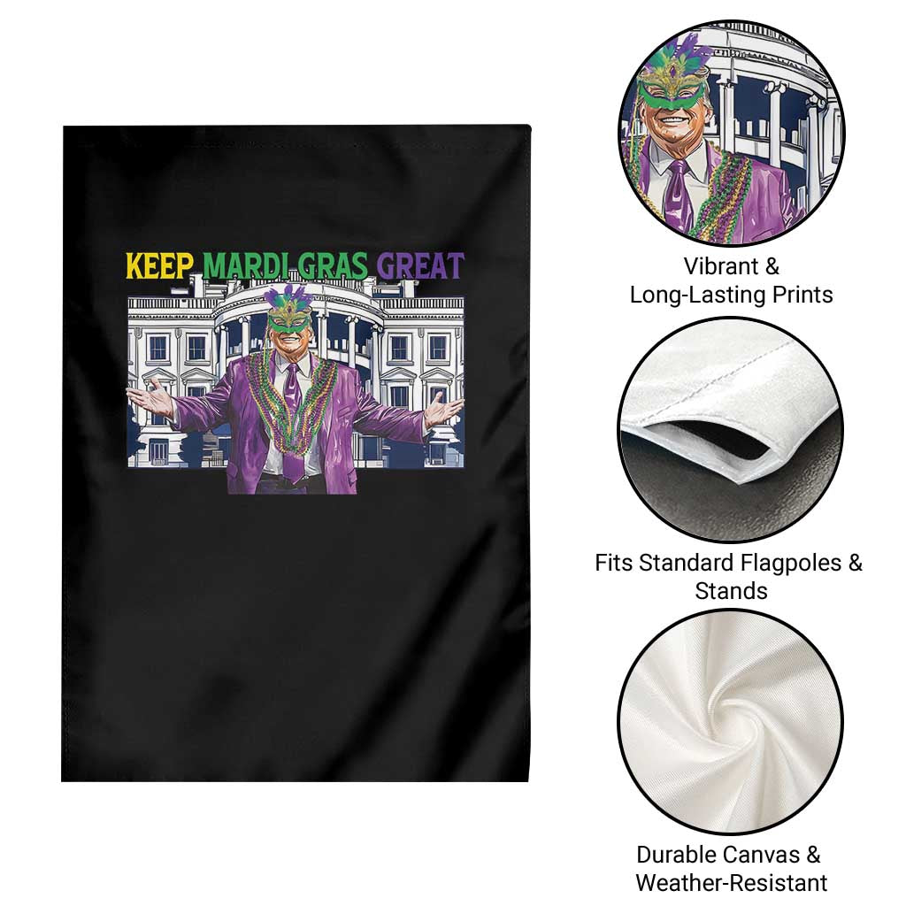 Trump Mardi Gras Garden Flag Carnival New Orleans Trip Parade Outfit TS10 Print Your Wear