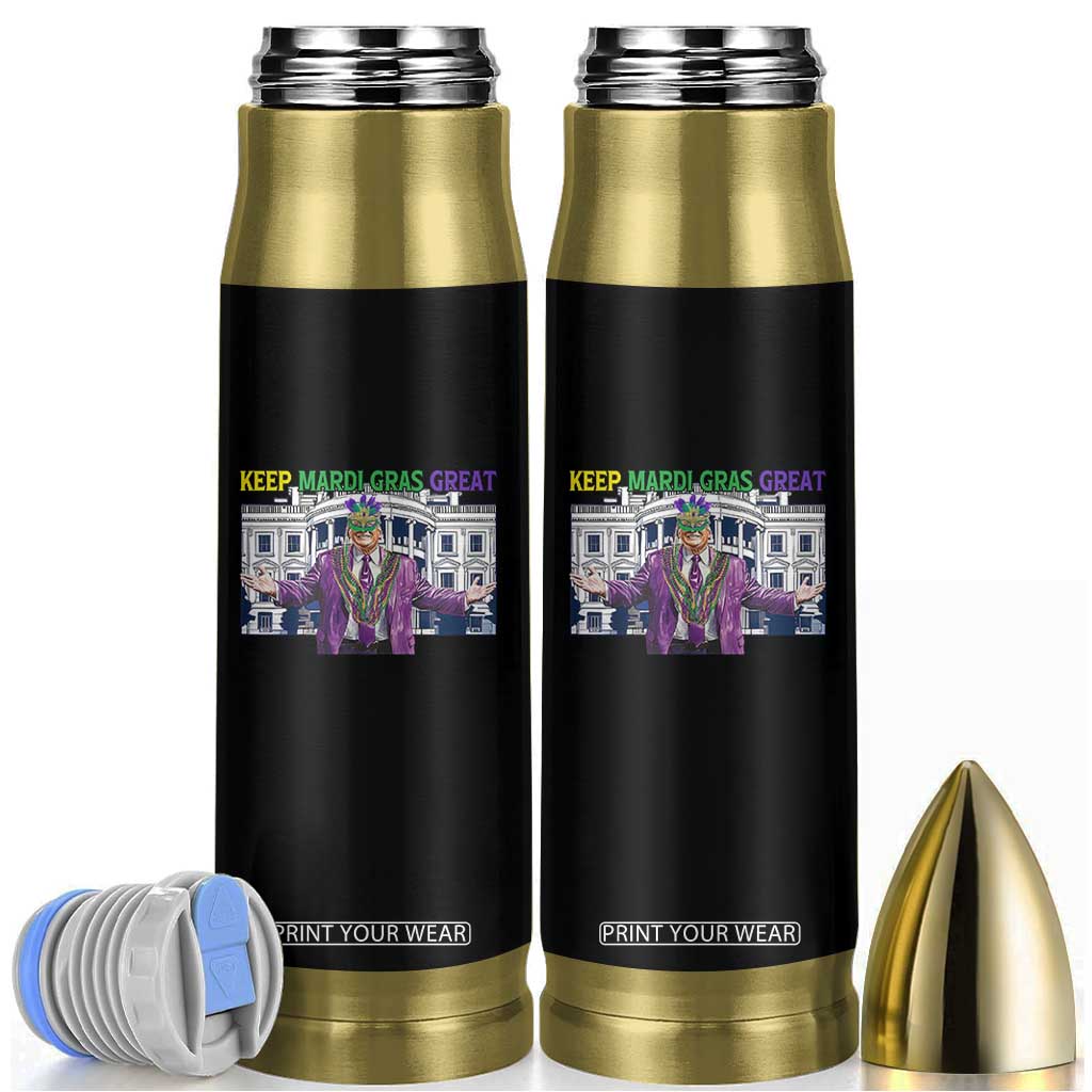 Trump Mardi Gras Bullet Tumbler Carnival New Orleans Trip Parade Outfit TS10 Black Print Your Wear