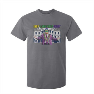 Trump Mardi Gras T Shirt For Kid Carnival New Orleans Trip Parade Outfit TS10 Charcoal Print Your Wear