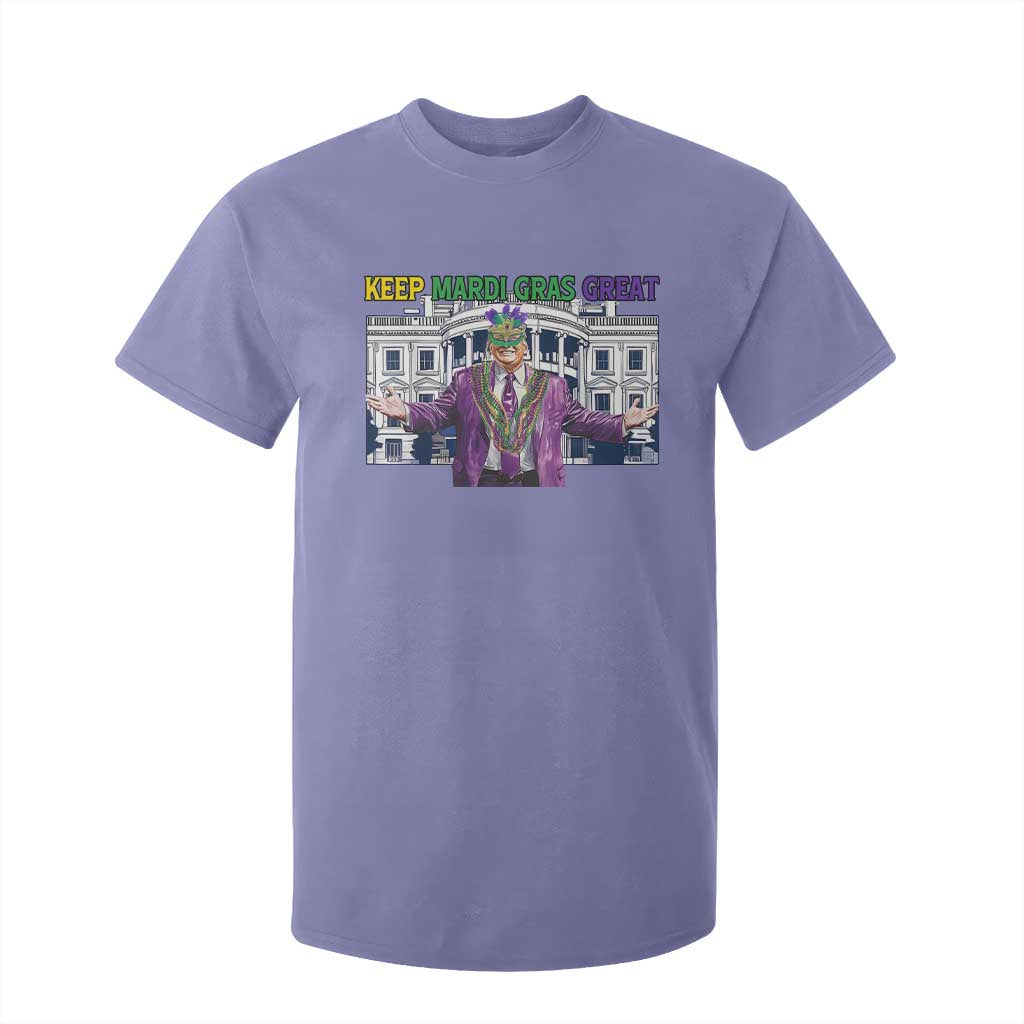 Trump Mardi Gras T Shirt For Kid Carnival New Orleans Trip Parade Outfit TS10 Violet Print Your Wear