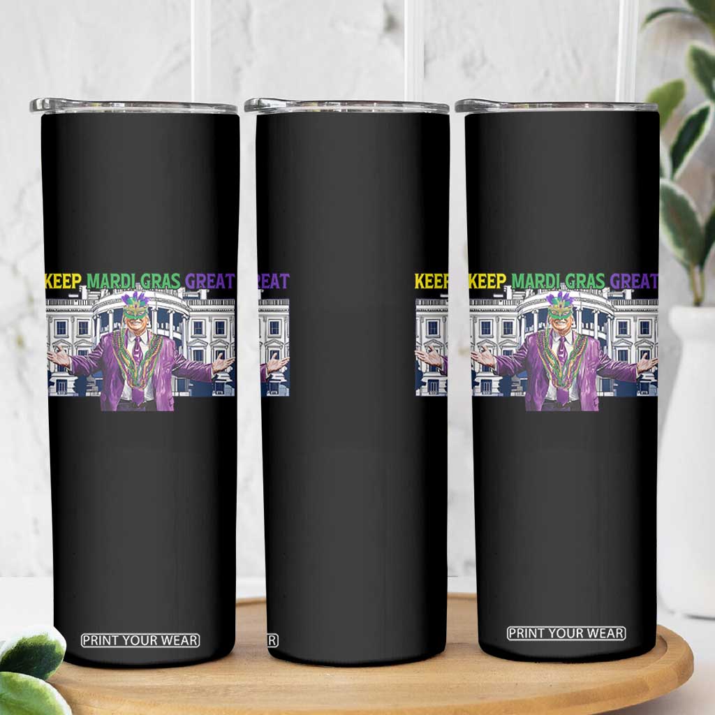 Trump Mardi Gras Skinny Tumbler Carnival New Orleans Trip Parade Outfit TS10 Print Your Wear