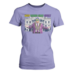 Trump Mardi Gras T Shirt For Women Carnival New Orleans Trip Parade Outfit TS10 Violet Print Your Wear