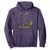 Funny Mardi Gras Hoodie Dancing Skeleton Let The Shenanigans Begin TS10 Purple Print Your Wear