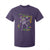 Funny Mardi Gras T Shirt For Kid Let The Shenanigans Begin Juggling Skeleton TS10 Purple Print Your Wear
