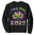 Happy Mardi Gras 2025 Sweatshirt Masquerade Mask Carnival New Orleans Trip TS10 Black Print Your Wear