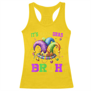 Bruh Mardi Gras Racerback Tank Top Jester Outfit Teens Boys Kids Mardi Gras TS10 Daisy Print Your Wear