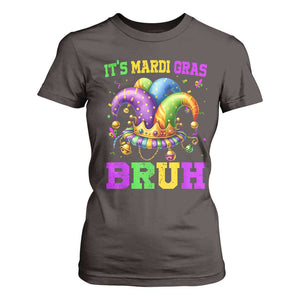 Bruh Mardi Gras T Shirt For Women Jester Outfit Teens Boys Kids Mardi Gras TS10 Dark Chocolate Print Your Wear